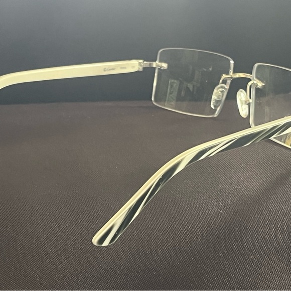 Cartier Women's Glasses in Cream - Picture 11 of 11